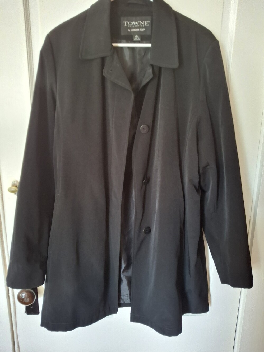 Towne Collection by London Fog Raincoat XL